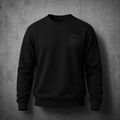 AMSW Logo Sweatshirt Black - Front
