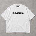 AMSW BOX TEE | WHITE