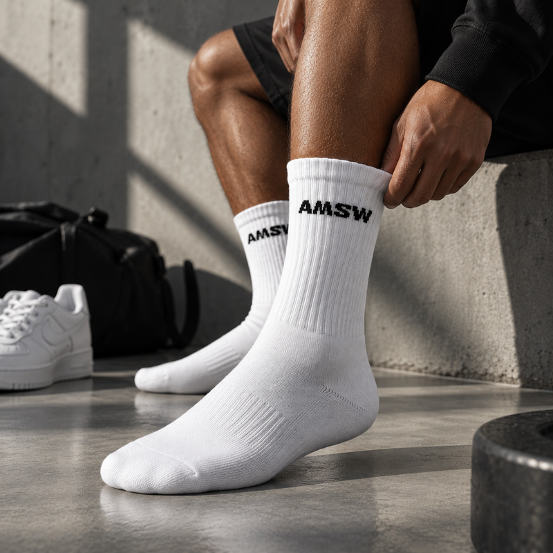 AMSW PERFORMANCE CREW SOCKS