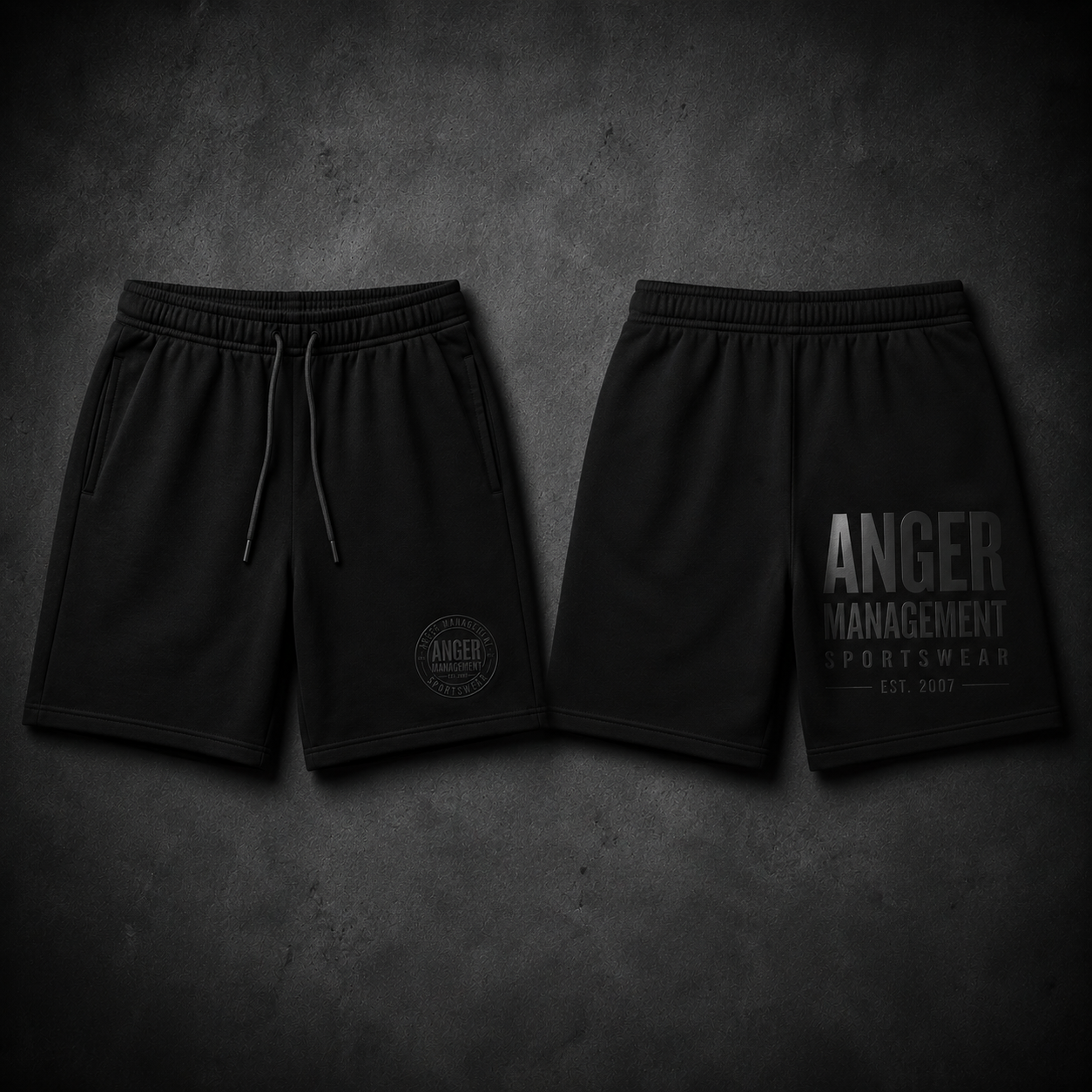 LOGO SHORTS| BLACK — PREORDER