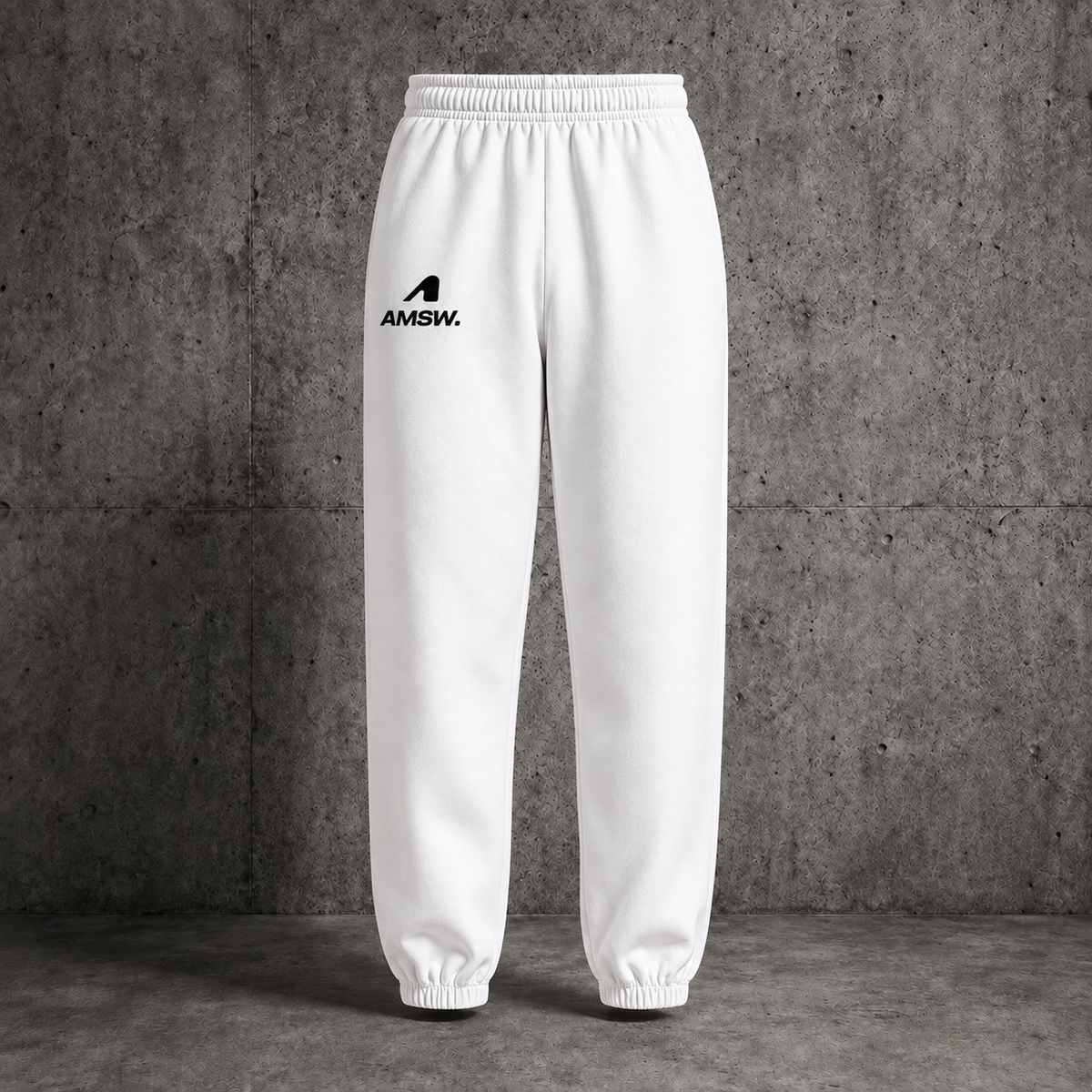 LOGO SWEATPANTS CLASSIC | WHITE