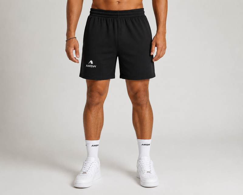 LOGO SHORTS | BLACK