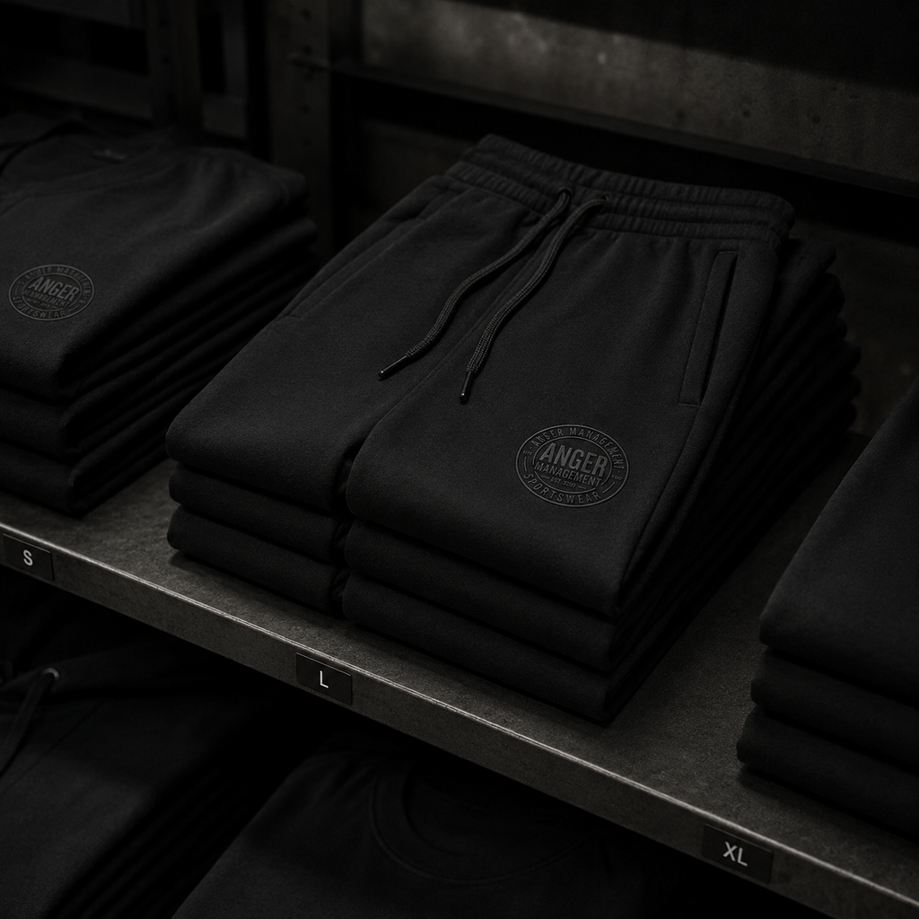 LOGO SWEATPANTS | BLACK — PREORDER