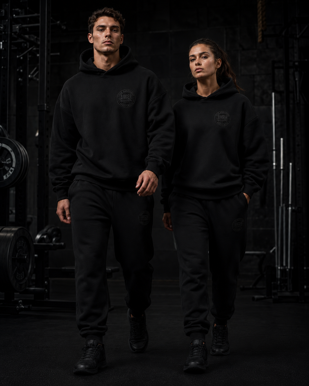LOGO SWEATPANTS | BLACK — PREORDER